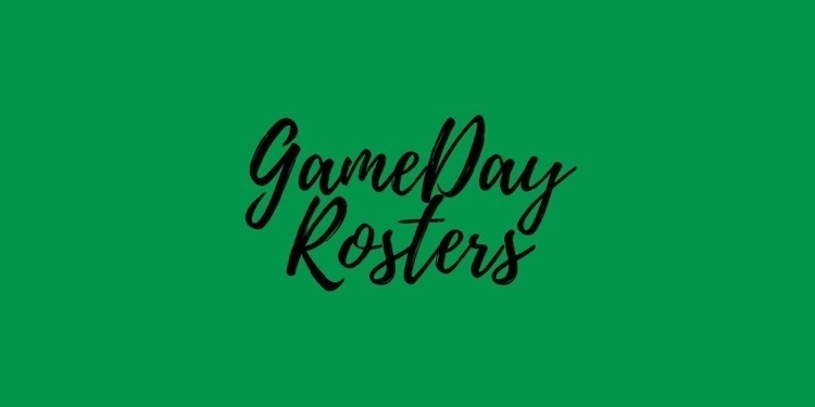 Game Day Rosters