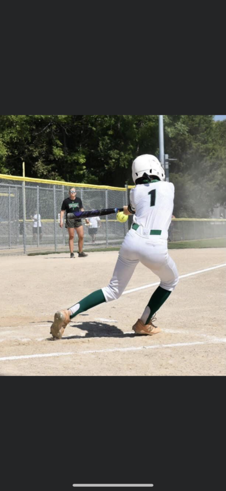 Softball player
