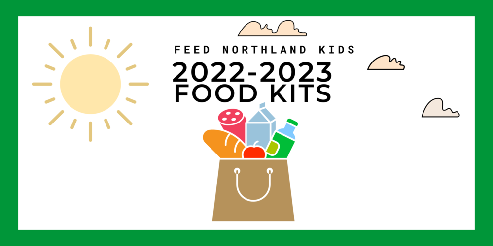 Feed Northland Kids 2022-2023 Food Kits Graphic