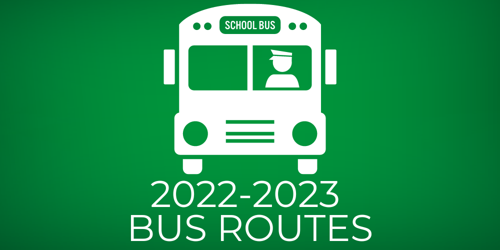 2022-2023 Bus Routes Graphic