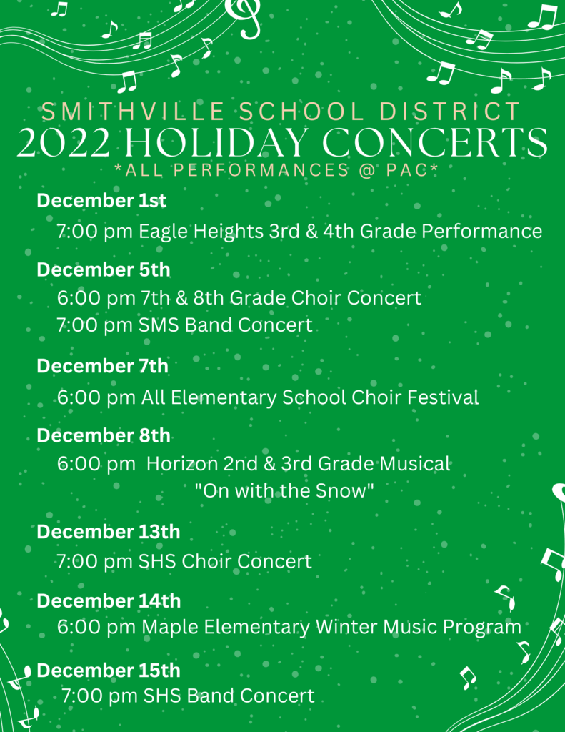 2022 Holiday Concerts