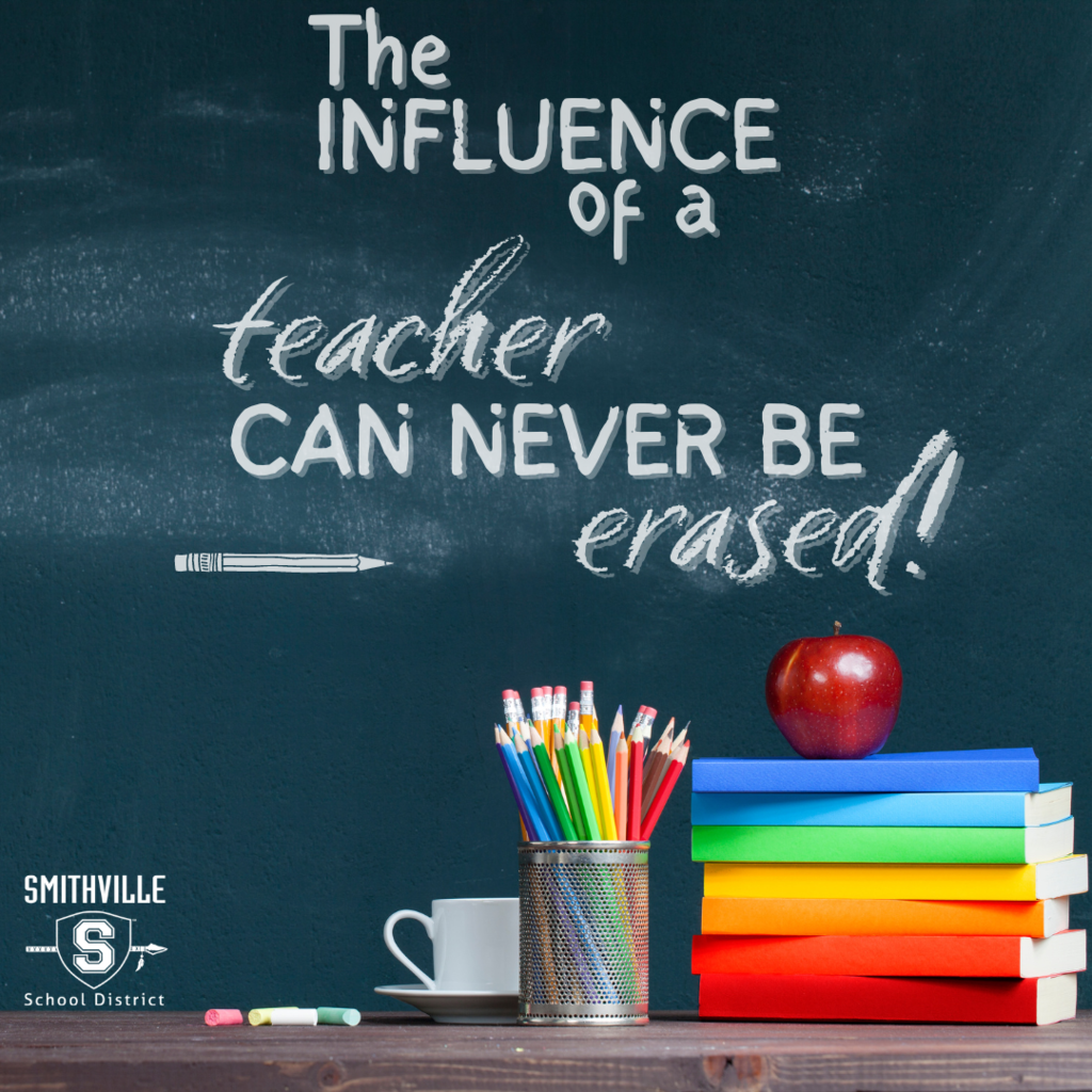 The influence of a teacher can never be erased!